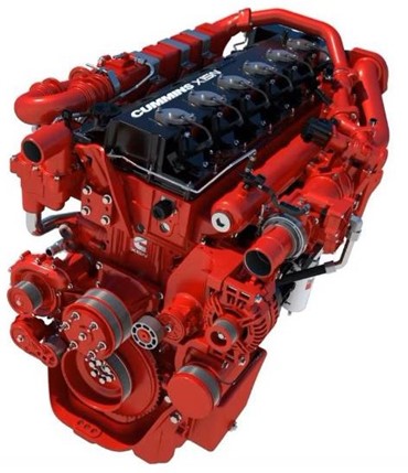 Motor Cummins de Servicio pesado, de la Familia X15.